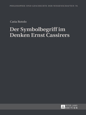 cover image of Der Symbolbegriff im Denken Ernst Cassirers